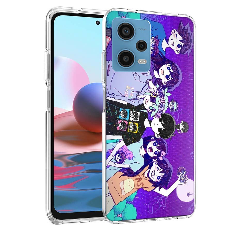 Game O-Omori C-Cartoon Phone Case For Redmi Note 13 12 14 15 Pro Plus 13R 11 11T 11E 11S 10 Pro 10S 9 9S Cover Cell Clear TPU Ca