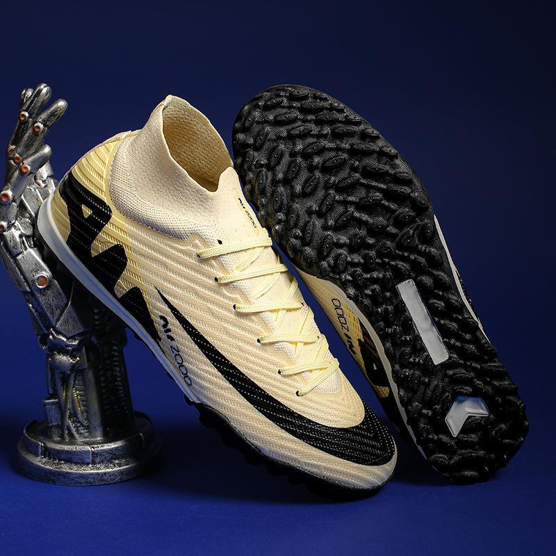 

Футбольные бутсы большого размера для нападающих, мужские и женские, с шипами, соревновательные тренировочные бутсы, искусственная трава, ежедневные тренировки 45