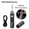 Temperature Adjustable Soldering Iron Welding Tool Plug and Play Wireless Soldering Iron  Welding