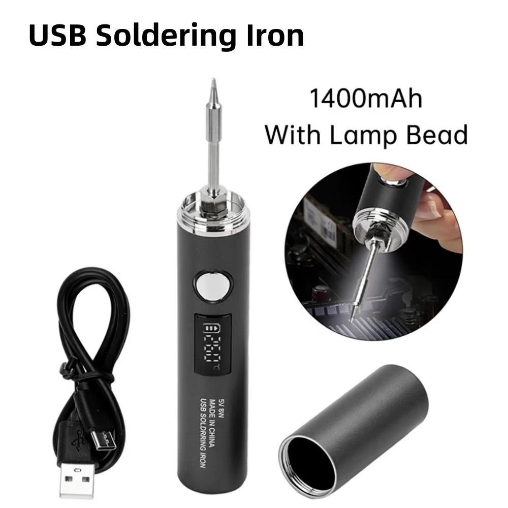 Temperature Adjustable Soldering Iron Welding Tool Plug and Play Wireless Soldering Iron  Welding