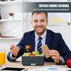 Portable Electric Heated Lunch Box 90W Stainless Steel Detachable 2.5L heat Bowl/Truck/Office Dining Box Microwave Oven