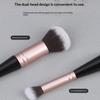 Double Head Professional Makeup Brushes 2 In 1 Foundation Brush Concealer Highlighter Powder Blush Brush Beauty Make Up Tools