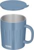 Thermos SAX Isolato Sottovuoto Sax Piatto Grande Lavabile in Lavastoviglie Perfetto per Zuppa JTA-550 Tazza, 550ml, Blu, Goffrato, Capacità, Sicuro,