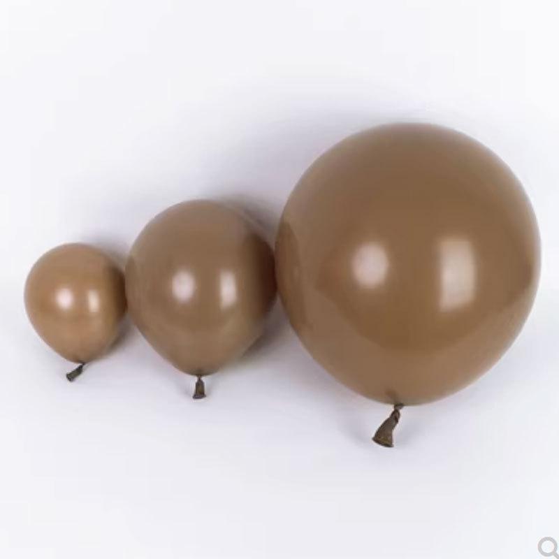 10-inch Wedding Celebration Matte Balloons - Pack of 1.8g Round Latex for Party Decorations & Arrangements.