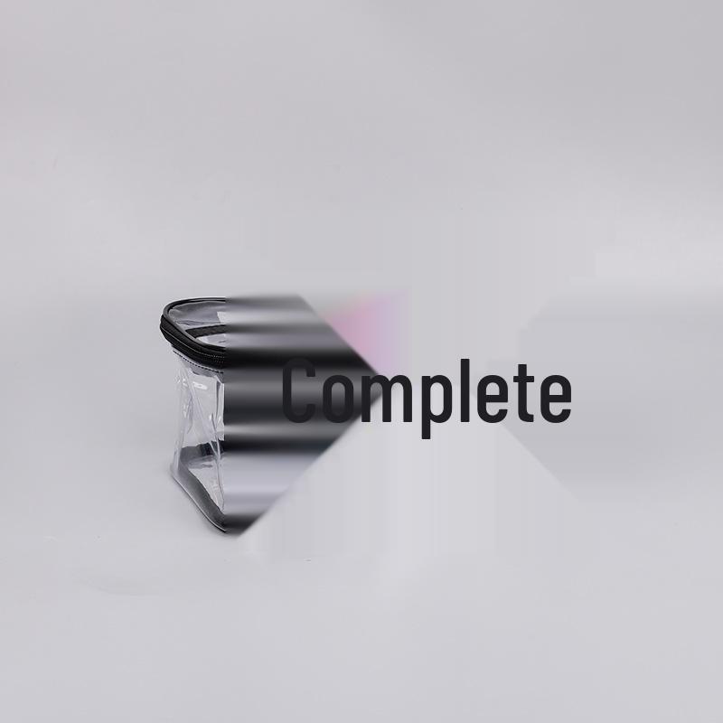 Transparent Waterproof PVC Travel Makeup Bag - Portable, Multifunctional Plastic Handbag with Zipper