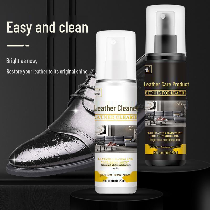 Lederpflegeöl & Pflegelösung zur Fleckenentfernung und Pflege