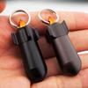 New Mini Waterproof Metal Bottle Storage Portable Pill Box Aluminum Alloy EDC Seal Storage Capsule Box Outdoor Camping Tool