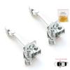 BDP747-1 2 Pieces Front Left AND Right Door Hinge Stop Check Strap Limiter for Renault 19 21 7702253349