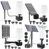 Garden Fountain With Solar Power For Outdoor Decor And Water Features