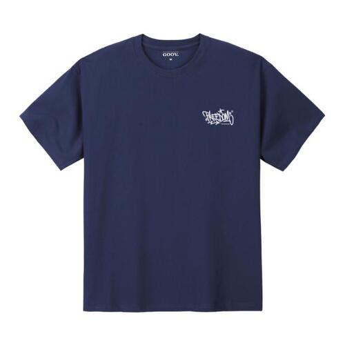 GROOVESTEP Military Camo Rapstar Mini Oversized Round Short Sleeve T-Shirt S0282