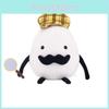 Adorable Detective Egg Plush Toy Cute Cartoon Anime Stuffed Animal For Apartment Dorm