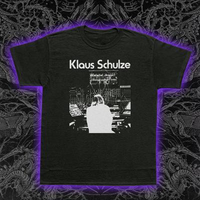 Klaus Schulze marškinėliai Krautrock Elektroninė Ambientinė Muzika Tee S-5XL Nauji