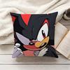 Shadow The Hedgehog Various Sizes Square Pillow Case For Car Home Bedchamber Decor