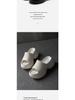 Damen Höhenverstärkende Dicksohlige Outdoor-Slipper - Sommer Strand EVA Pantoletten (8 cm)