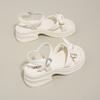 Fashion CRLAYDK Women's Sandals Fashion Comfort Platform Adjustable Strap Shoes Summer Walking Casual Outdoor Beach Dressy Slippers