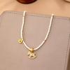 The new model will be rich soon. Pony Shijia pearl necklace light luxury fashion niche design high-end sense versatile sweater chain