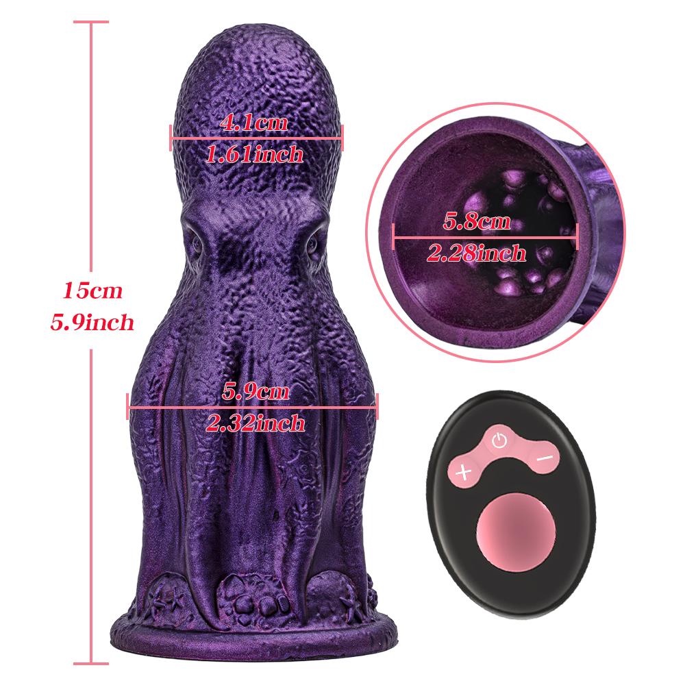 Octopus Male Masturbator Penis Vibrator Male Sex Toys Adult Toy 10 Strong Vibration Penis Vibrator Trainer Couples Sex Toy