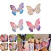 Mixed Material Butterfly Hair Clip Duckbill Clip Style Beautiful And Natural Hair Decoration For Girls