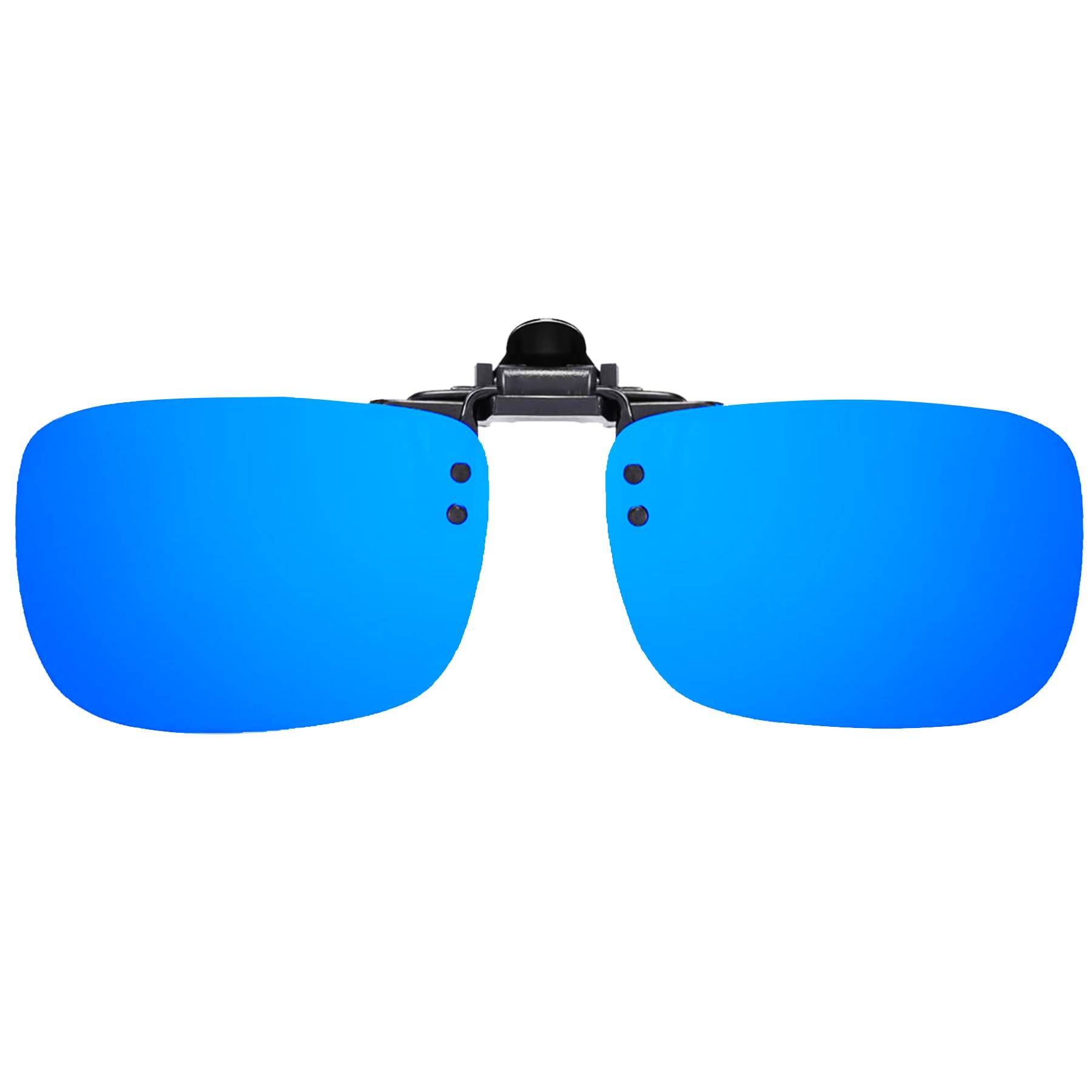 

FF FRAZALA Sunglasses with Polarized UV for and Wear Over Glasses Clip-on Flip-Up Design, Lenses, Anti-Glare, Protection, Driving, (Blue, 5942mm) синій