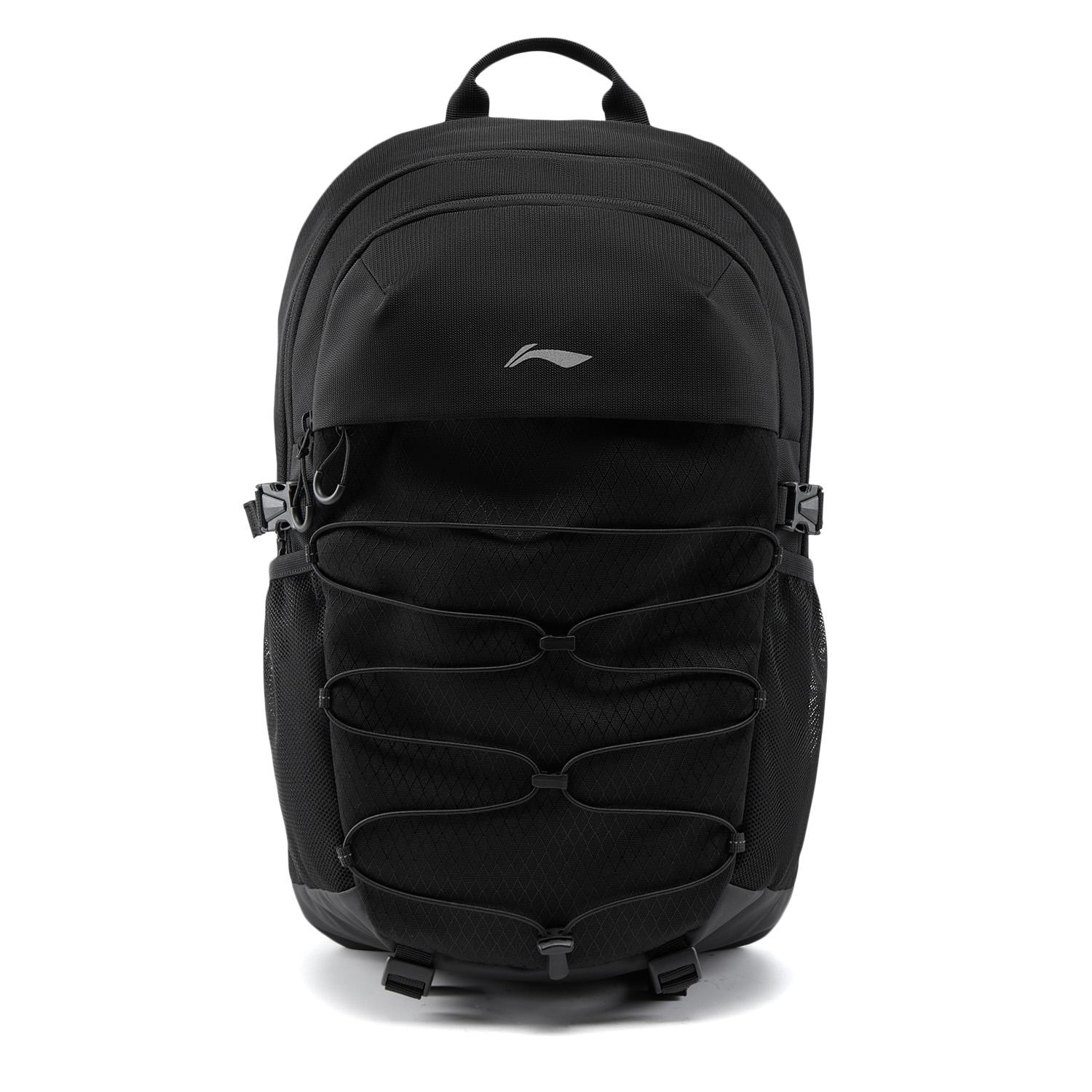 Спортивная коллекция Li Ning Life Рюкзак из полиэстера Унисекс Черный ABSV323-1 290*170*480mm black