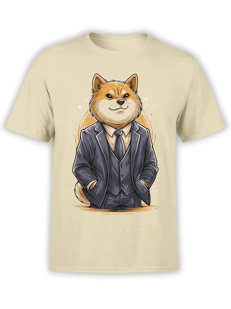 Boardroom Boss Shiba Inu Tshirt Unisex S