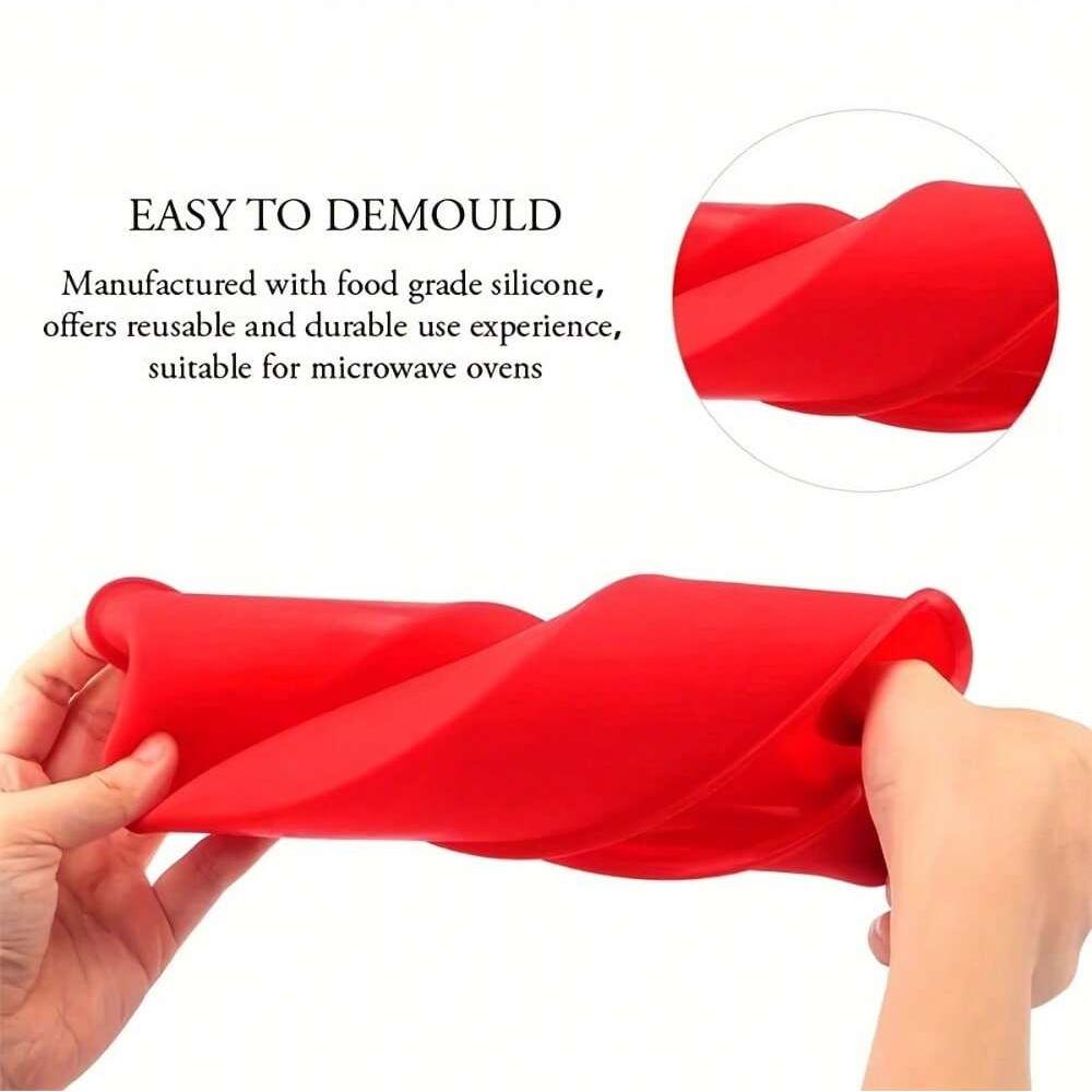 Kulatá silikonová forma na dort Pečicí forma Kulatý plech na pečení Kuchyňské silikonové nepřilnavé pečicí formy Opakovaně použitelné formy na dort Pečicí nástroje