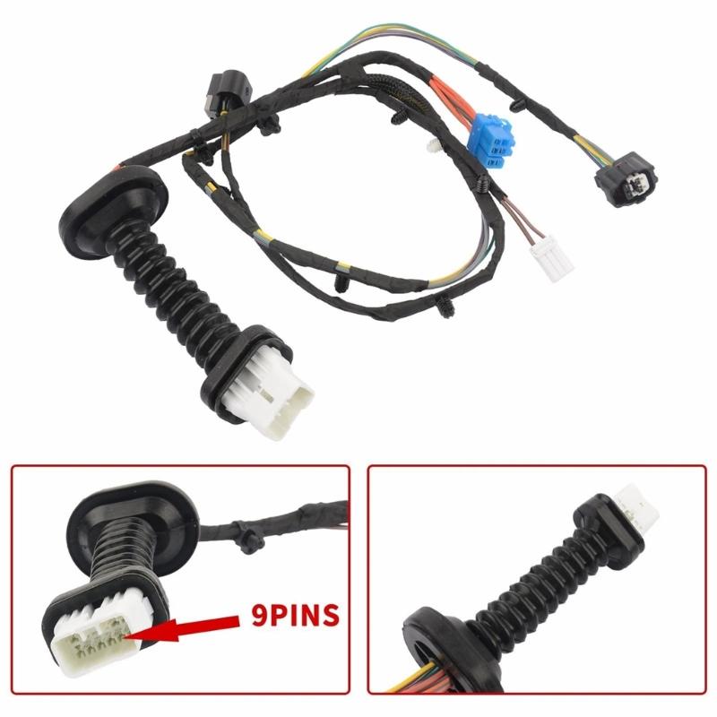 Rear Door Wiring Harness With Connectors for 1500 2500 3500 4500 2004-10 645-506 645506 56051931AA 56051931AB 56051694AA