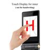 G10-C Keypad Phone High Resolution Dual Display Screen Dual-Card Dual-Standby Mini Large