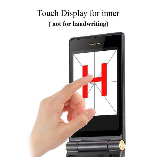 G10-C Keypad Phone High Resolution Dual Display Screen Dual-Card Dual-Standby Mini Large
