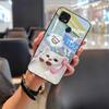 Back Cover Cartoon Phone Case For ZTE Blade 20 Couple TPU Durable Waterproof Anti-dust Shockproof Anti-knock Protective