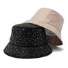 New Fisherman'S Hat Women'S Water Diamond Cotton Sunshade Cap Spring/Summer Autumn Fashion Panama Hat