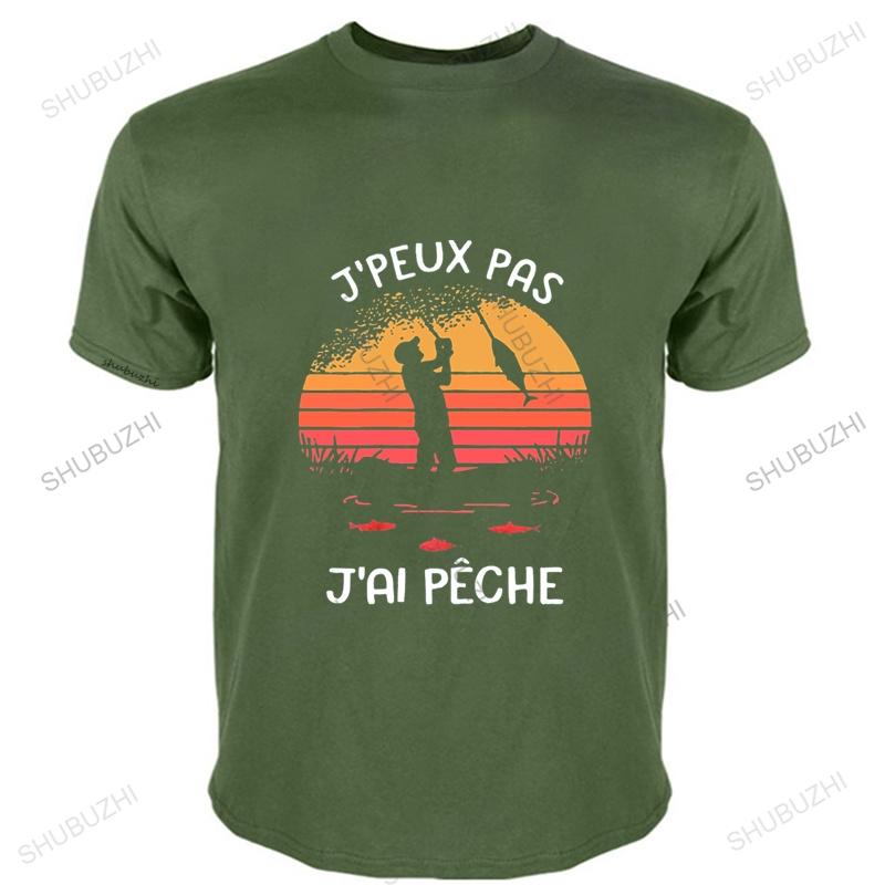 I Can Not I Have Fishing T Shirt Vintage Gift For Fisherman EU Size Tee Shirt Crew Necks Crew Neck Top Tees