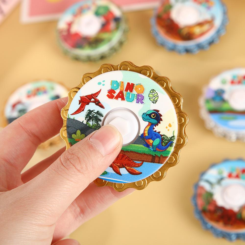 

Educational Dinosaur Gyro Toy: Cool Mechanical Rotating Fingertip Spinner for Kids