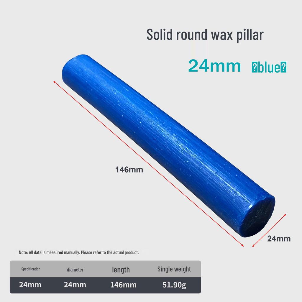 Blue Hollow Wax Tube for Men's and Women's Ring Jewelry Mold Making