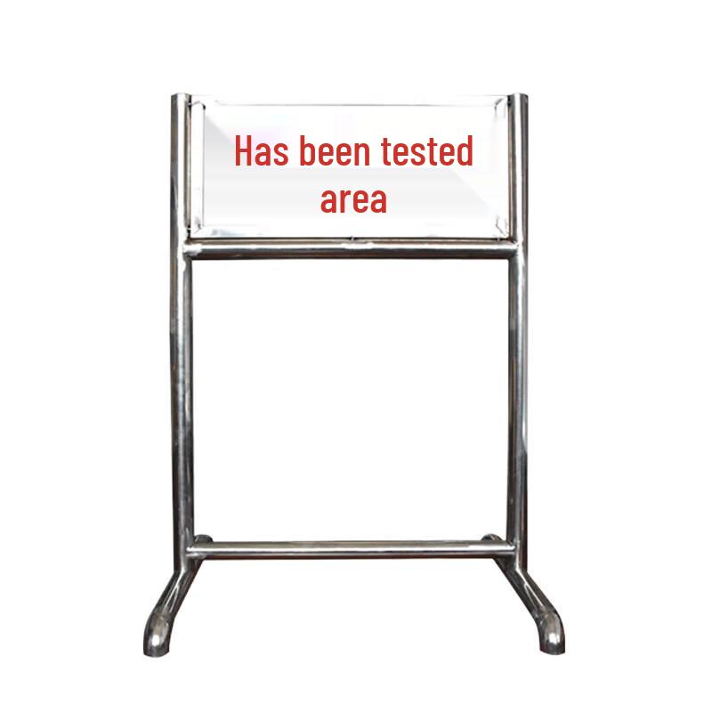 Stainless Steel Ten Key Personnel Training Sign