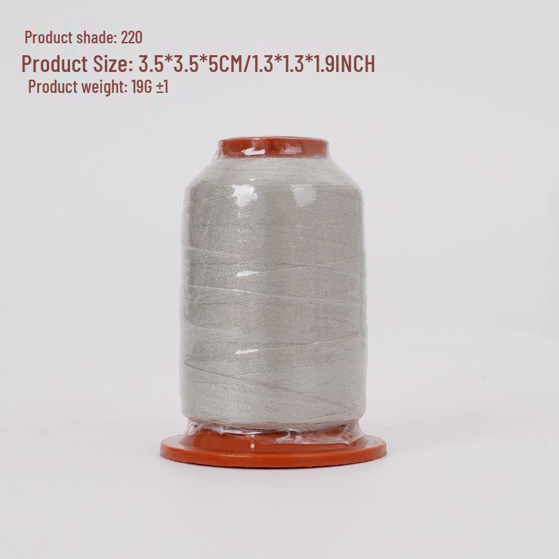 Polyester Sewing Thread: 100 Colors, 500 Yards, Fine Two-Strand, High-Speed, for Hand Sewing