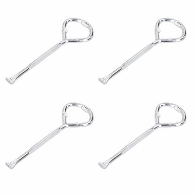 4PCS Heavy Duty Metal Bottle Opener Tool Ergonomic Grip Handle Paint Bucket Opener Workshop Use
