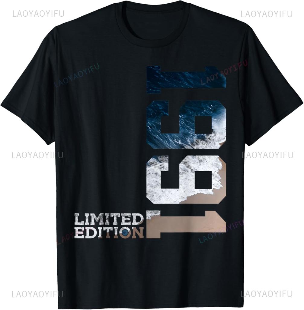 Vintage Limited Edition 35th Birthday Gifts Men Women 35 Years Old 1991 TShirt Cotton Graphic T Shirts Short Sleeve Camiseta