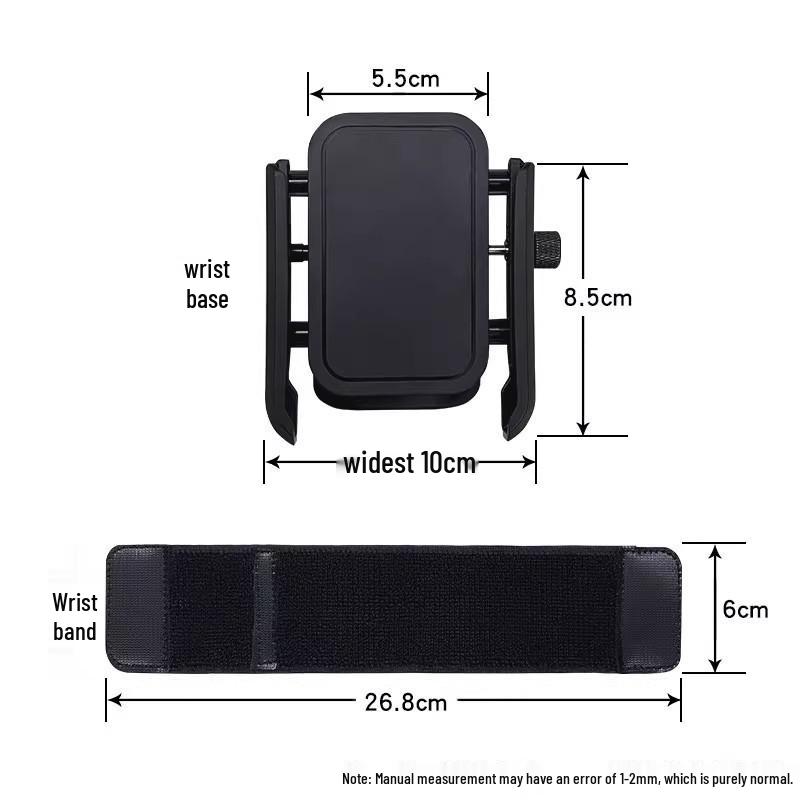 2025 Outdoor Portable Wristband Phone Holder for Navigation, Cycling, and Live Stream