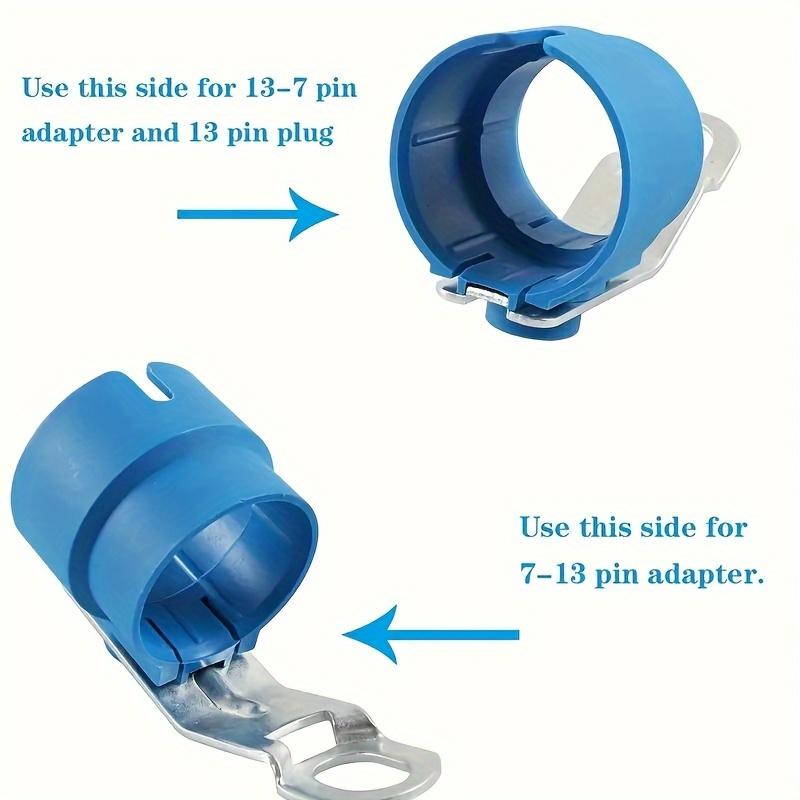 Trailer With Weatherproof Connector Holder Cover Durable Pa Mounting Bracket For 713 Pin Plug Trailer And Rv Accessory