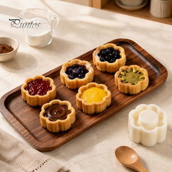 Backwerkzeuge für Gebäck Doppelseitige Mondkuchenform, Sonnenblumenmuster Wiederverwendbar ABS Handpresse Abnehmbar Einfach Kunststoff Dessert Dekoration