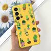 For Samsung S24+ S24 Plus Case Cover Samsung Galaxy S24 Ultra Pro Capa Camera Protector Shockproof TPU Soft Fundas With Pattern