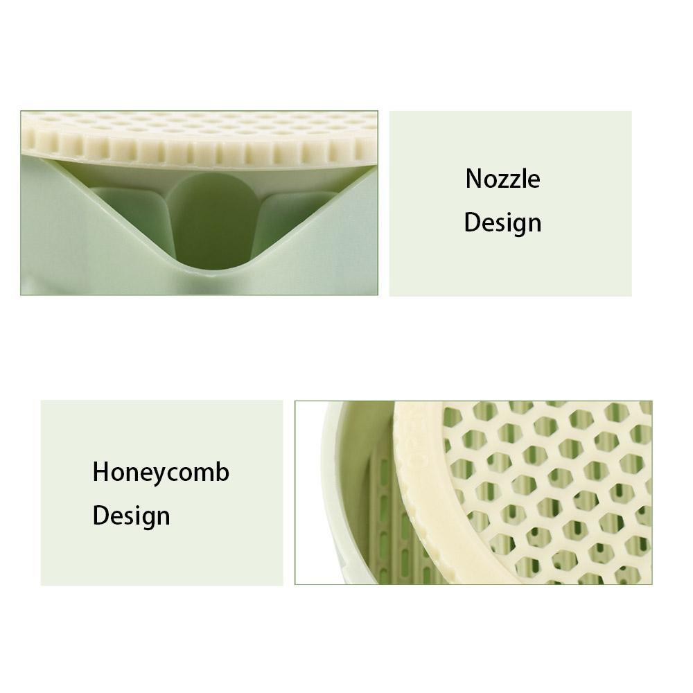 Hydroponic Cat Grass Box Planter Reusable Hierarchical Design Soilless Planting Box Detachable Easy To Grow