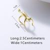Fashion and Creative Cute Cat Earrings Without Earrings, Earbone Clips for Women