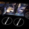2Pcs Car Door LED Welcome Projector Light For Mercedes Benz W212 W205 AMG W166 W176 W177 W213 W246 GLB GLC GLA GLE1 GLS Sticker OX4