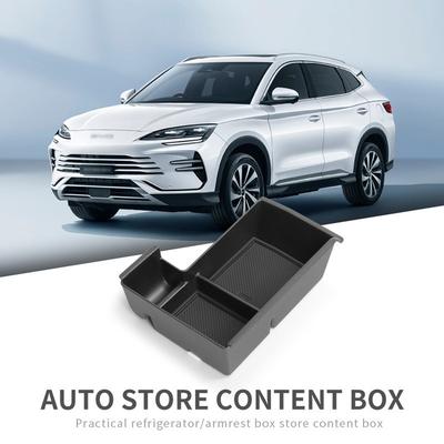 Car Armrest Storage Box Center Console Organizer For BYD For Song PLUS Sealion 6 Right Hand Drive Armrest Storage Box ABS PVC