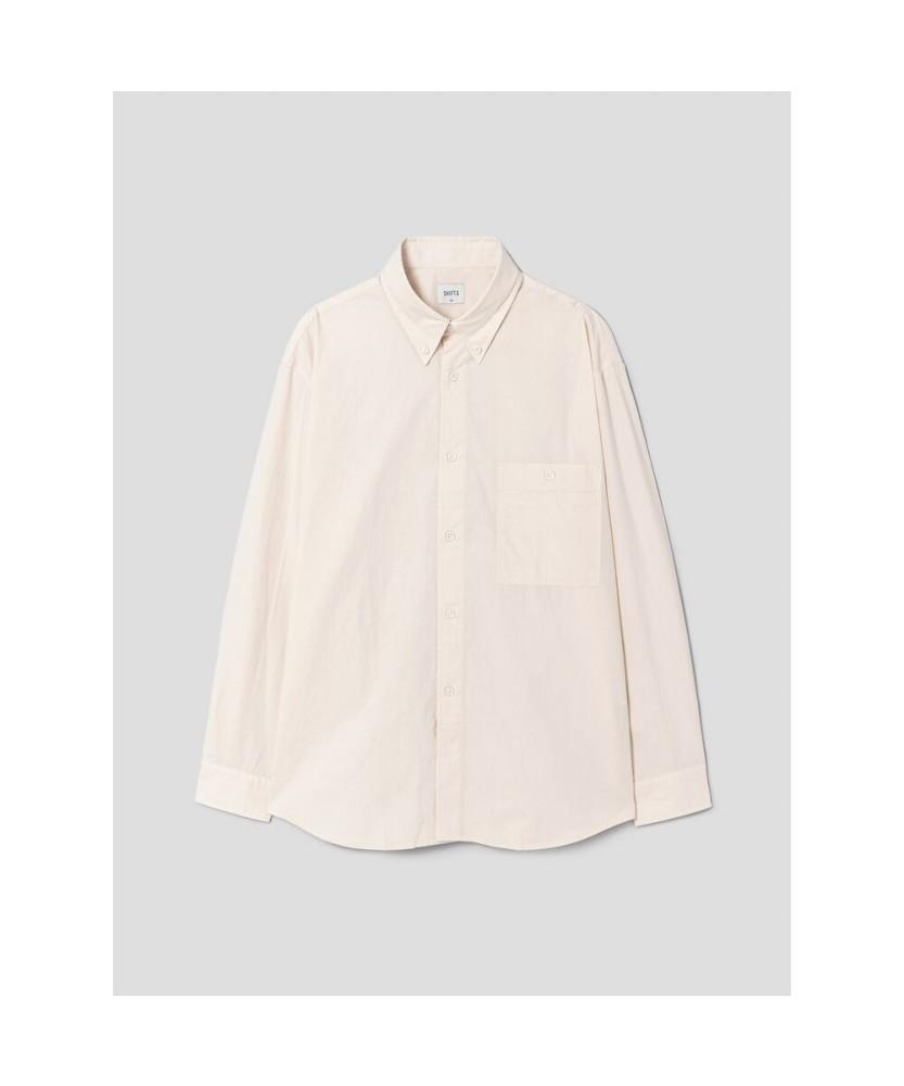 SHIFT.G Relax Fit Solid Shirts Ivory