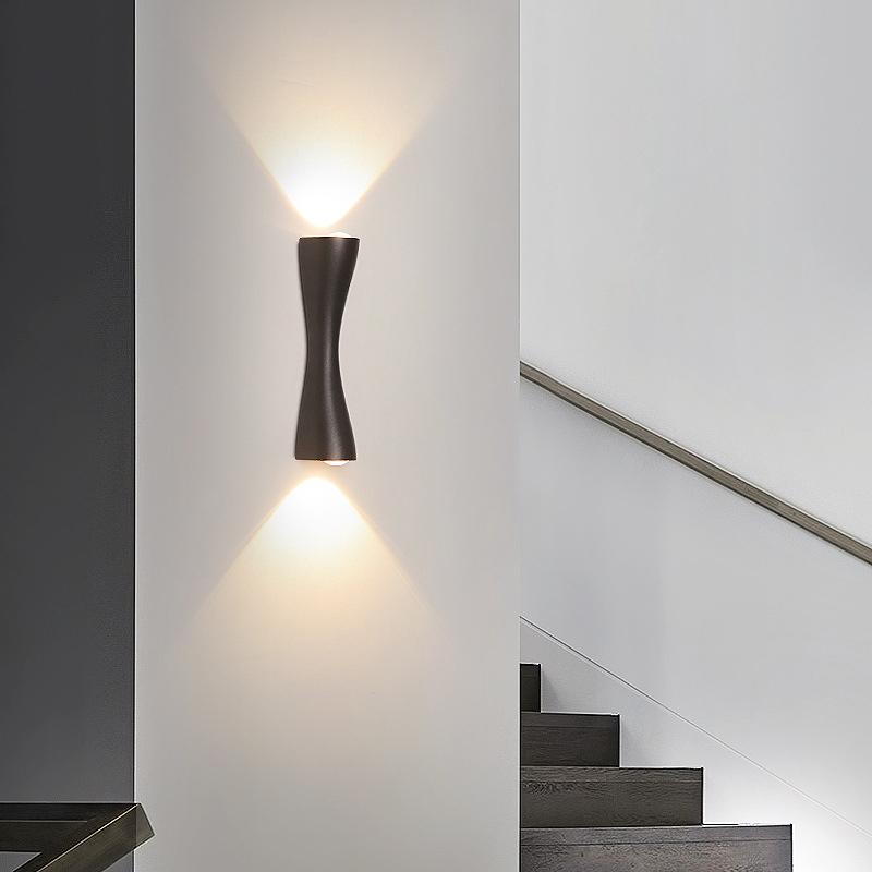 6W LED Indoor & Outdoor Wall Light Bedroom Bedside Lamp Wall Decoration for Home Living Room Sconce Corridor Restaurant Bathroom