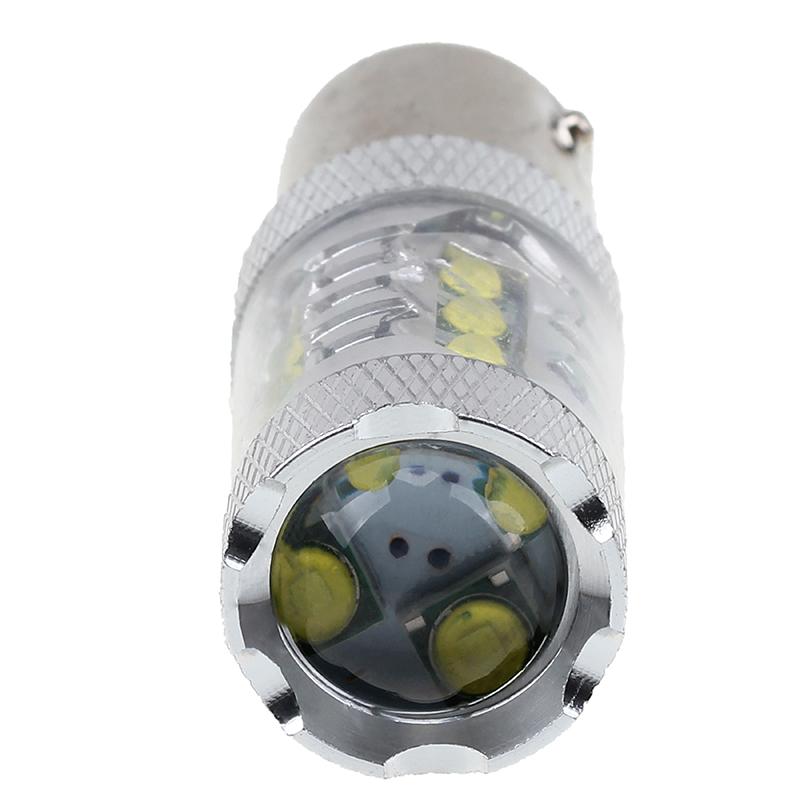 DC 12-24V LED Light Car Lights Super Bright 80W LED SMD 1156 BA15S Backup Light Bulb Car Styling