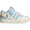 Adidas Originals Forum Low C Fashion Trend Low Top Kids Skate Shoes Kids Sneakers Blue JS2475